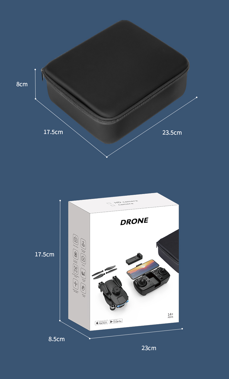 LSRC-XT204-WiFi-FPV-mit-Dual-HD-Kamera-360deg-Hindernisvermeidung-Optisches-Flusspositionierung-LED--1994873-19